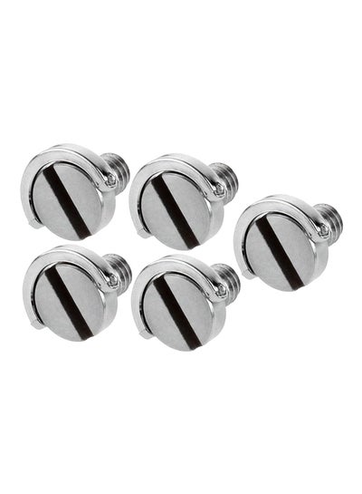 Buy 5-Piece Stainless Steel D-Shaft Set Silver in UAE