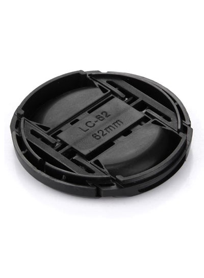 اشتري Lc-62 Universal 62Mm Lens Cap For Nikon Canon Camera أسود في الامارات