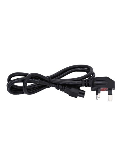 Buy 3 Pin Laptop Power Cable black in UAE