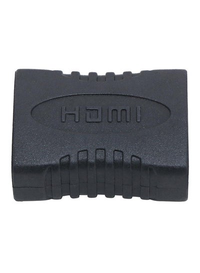 Buy HDMI Female to Female Connector black in Egypt