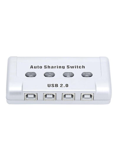 Buy Hightech USB Printer Auto Sharing Switch 4 Port multicolour in Saudi Arabia