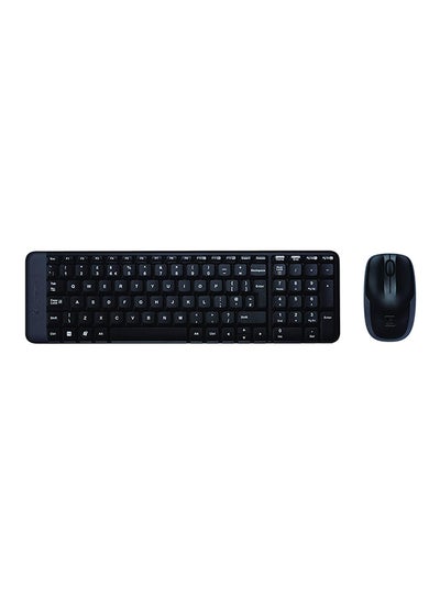 Buy MK220 Wireless Keyboard  Mouse Set black in Egypt