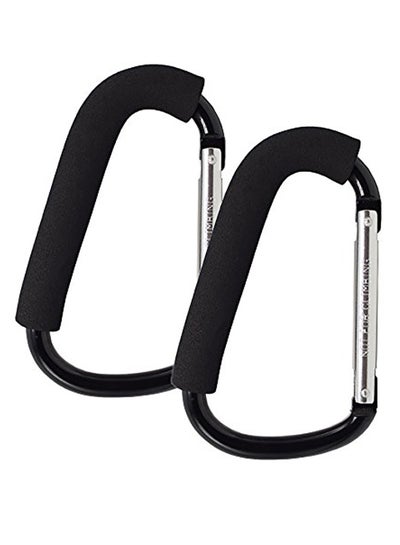 Buy 2-Piece Multi Purpose Stroller Hooks in UAE