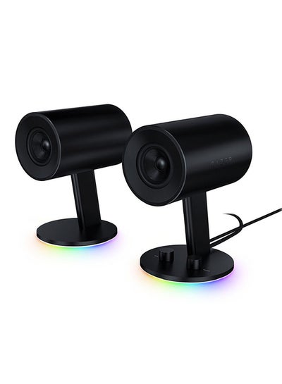 Buy Nommo Chroma 2.0 Rear Bass Ports USB Audio Wired Gaming Speakers in UAE