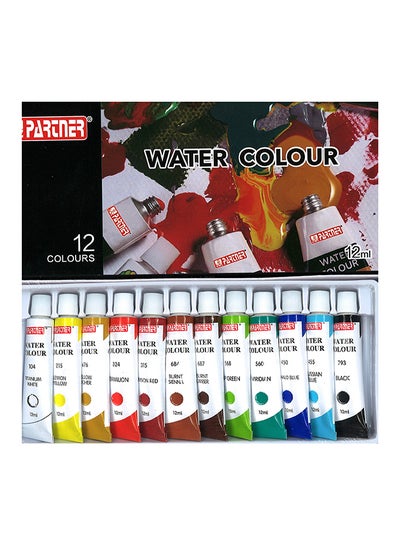 اشتري 12-Piece Partner Water Color Tube Set متعدد الألوان في الامارات