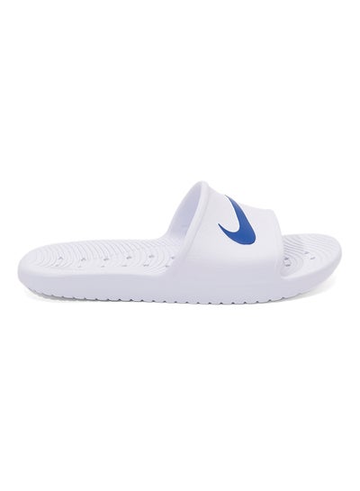 Kawa Shower Slides White/Blue Moon 