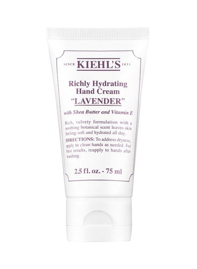 Buy Richly Hydrating Hand Cream - Lavender Clear 75ml in UAE