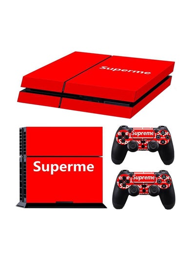 Buy 2-Piece Decal Skin Cover Controller Sticker For PlayStation 4 in Egypt
