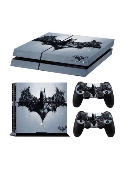 3-Piece Batman Arkham Origins Printed Gaming Console And Controller Sticker  For PlayStation 4 (PS4) price in UAE, Noon UAE