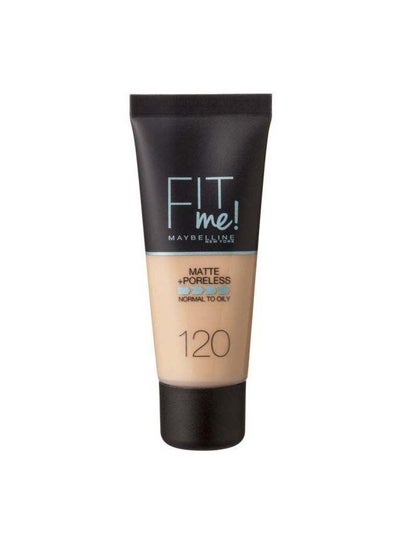 Buy Fit Me! Matte+ Poreless Foundation 120 Classic Ivory in Egypt