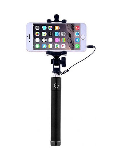 Buy Selfie Stick Monopod Black in Saudi Arabia