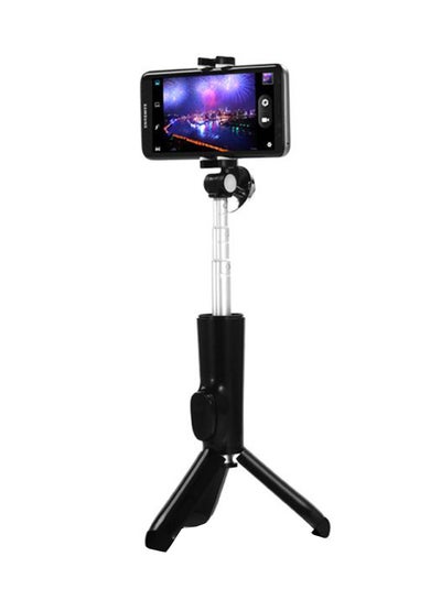 Buy Selfie Stick Tripod Black in Saudi Arabia