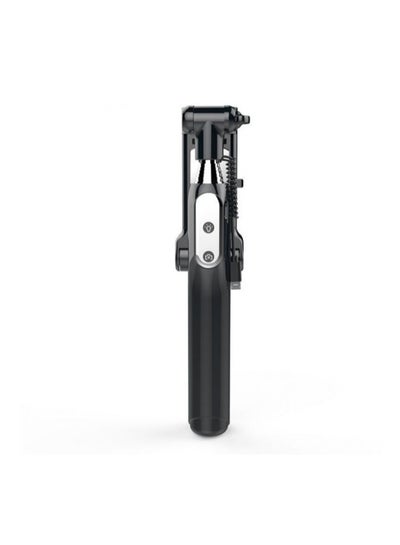 Buy Monopod Selfie Stick With Wireless Bluetooth Fill Light Black in Saudi Arabia