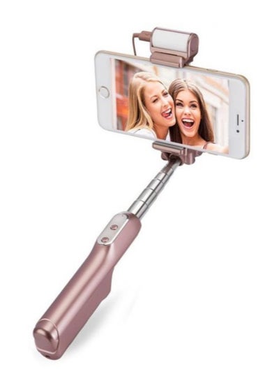 Buy Selfie Stick Monopod Pink in Saudi Arabia