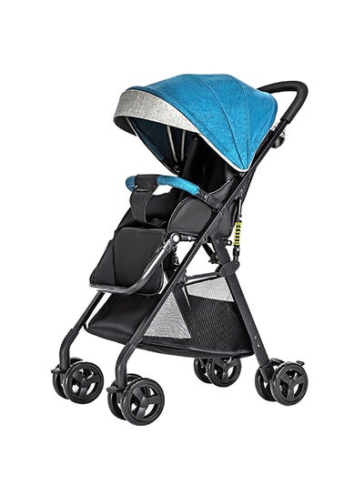 Buy Foldable High View Baby Stroller With Multiposition Recliner in UAE