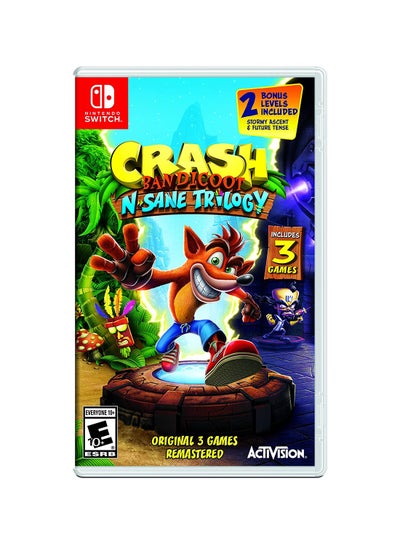 اشتري لعبة Crash Bandicoot N Sane Trilogy (نسخة عالمية) - نينتندو سويتش في الامارات