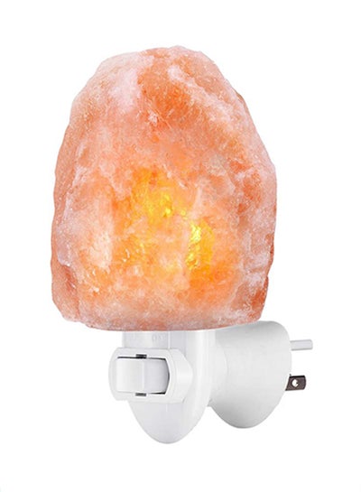 Buy Himalayan Rock Salt Lamp Orange 5.7 x 4.8 x 2.9inch in UAE