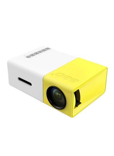 Buy LED Projector YG-300 Yellow/White in UAE