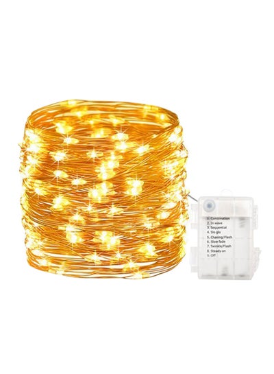 Buy Decorative LED String Light White 39.6feet in UAE