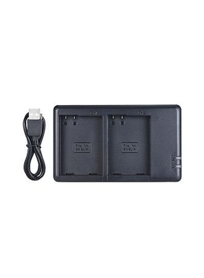 Buy 2-Channel Micro USB Camera Battery Charger For Nikon EN-EL14 Battery Black in Saudi Arabia