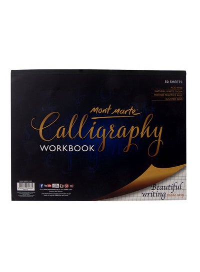 Buy Beautiful Writing Calligraphy Workbook White in UAE