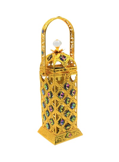 Buy Bakhour Incense Burner Gold 9x13cm in Saudi Arabia