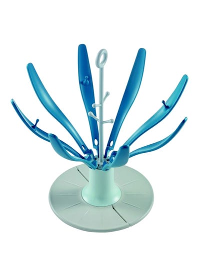 Buy Flower Baby Bottle foldable Countertop Drying Rack in UAE