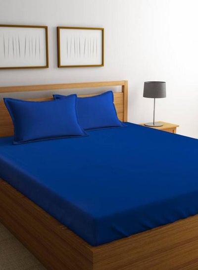 Buy Percale Duvet Cover Cotton Blue in UAE