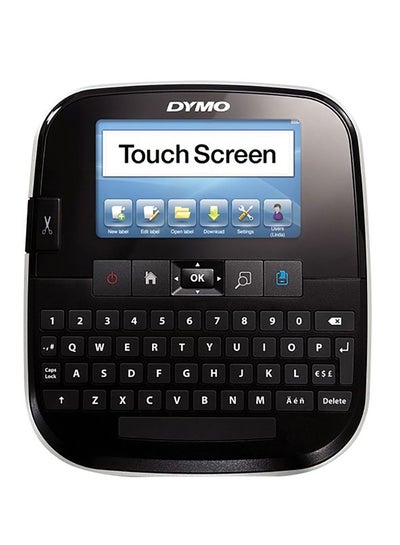 Buy Dymo Label Manager LM 500Ts Touch Screen Label Maker Black in UAE