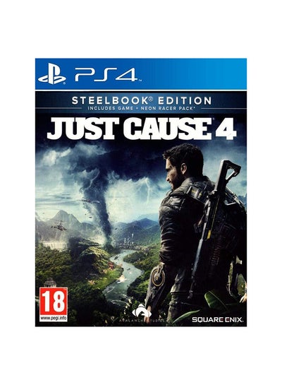 اشتري لعبة Just Cause 4 Steelbook Edition With Neon Racer Pack - بلاي ستيشن 4 (PS4) في السعودية