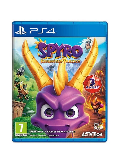 اشتري لعبة "Spyro Reignited Triology Remastered" (إصدار عالمي) - الأكشن والتصويب - بلاي ستيشن 4 (PS4) في الامارات