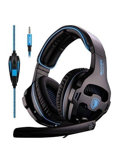 Buy Wired Over-Ear Gaming Headphones With Mic in UAE