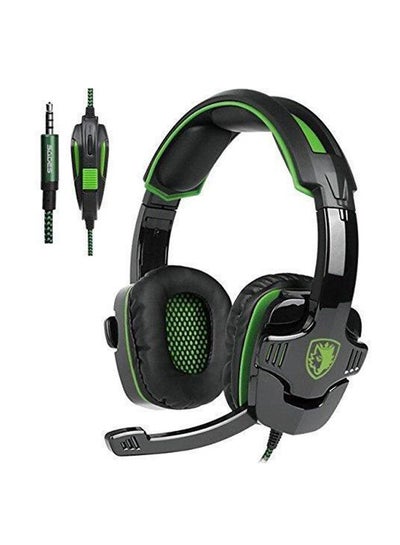 Buy SA930 Stereo Wired Over-Ear Gaming Headphone With Mic in UAE