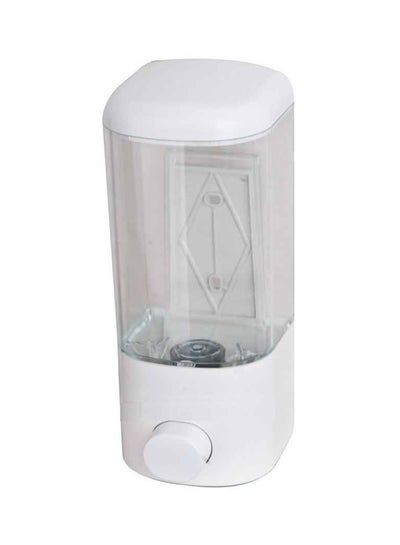 Buy Innovative Wall Mounted Soap Dispenser White/Clear 23 x 7cm in Egypt
