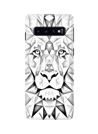 Buy Protective Case Cover For Samsung Galaxy S10 Plus Poly Lion in UAE