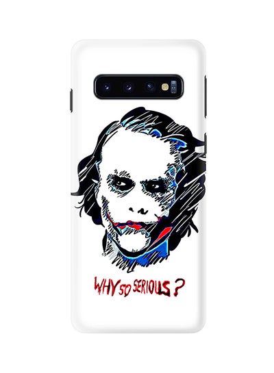 Buy Protective Case Cover For Samsung Galaxy S10 Plus Why So Serious in Saudi Arabia