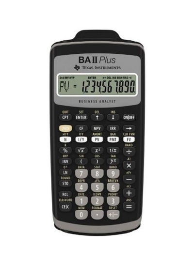 Buy BA II Plus Financial Calculator Black in UAE