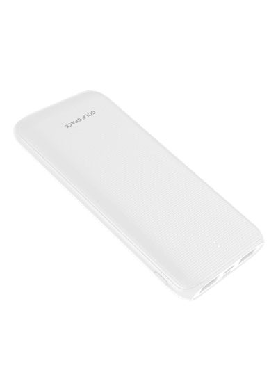 Buy 10000.0 mAh Type-C Power Bank White in UAE