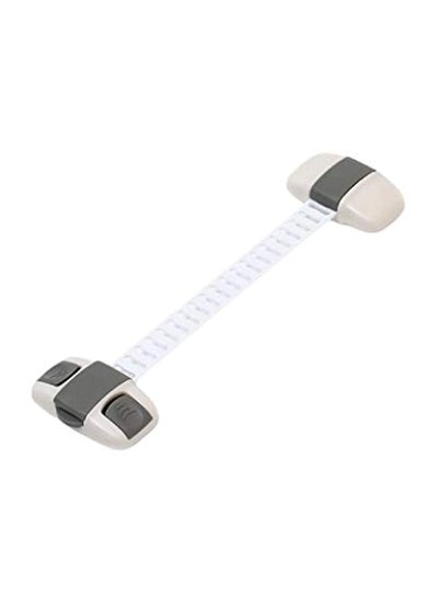 Buy Adjustable Child Safety Refrigerator Lock Multicolour 20x5.5x1.4centimeter in UAE