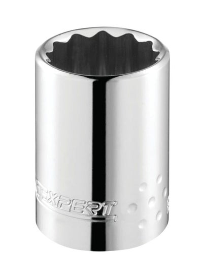 Buy Chrome Vanadium Steel Socket Silver 1inch in UAE