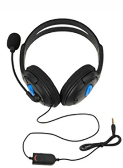 Buy Over-Ear Wired Gaming Headset With Microphone - PlayStation 4 in UAE