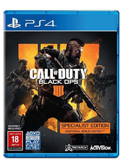 اشتري Call Of Duty Black Ops 4 - English/Arabic -  (KSA Version) - حركة وإطلاق النار - بلايستيشن 4 (PS4) في السعودية