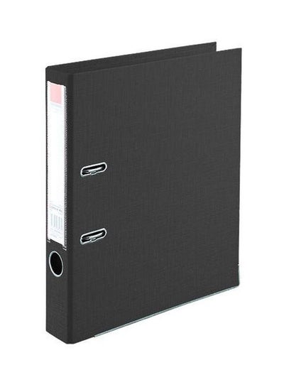 Buy Lever Arch File Folder Black/White in Saudi Arabia