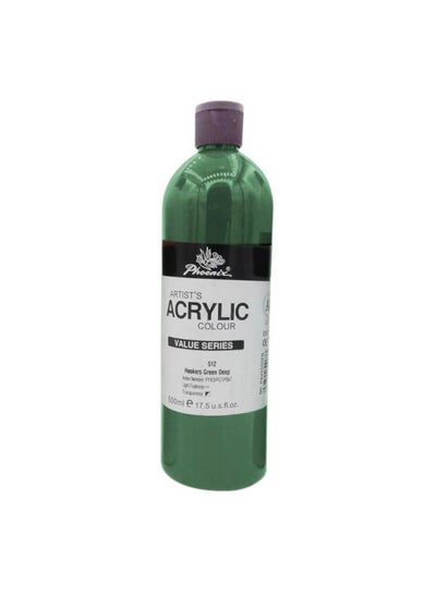 Buy Phoenix ACRYLIC Artist's Colour 500ML, Hookers Green Deep 512 Hookers Green Deep in Saudi Arabia