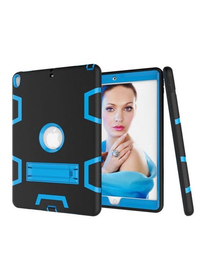 Buy Hybrid Armor Case Cover For Apple iPad Pro 10.5-Inch (2017) Black/Blue in UAE