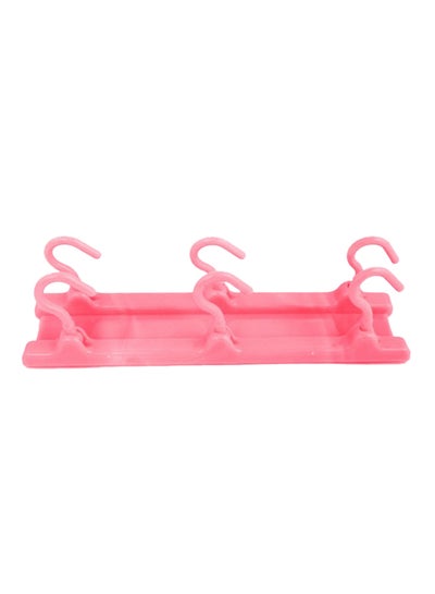 Buy 6-Piece Kitchen Cabinet Ceiling Hooks Red 20x5cm in UAE