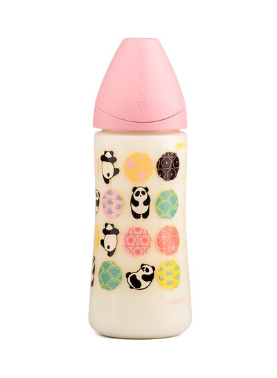 Buy Panda Print Feeding Bottle 360ml in UAE
