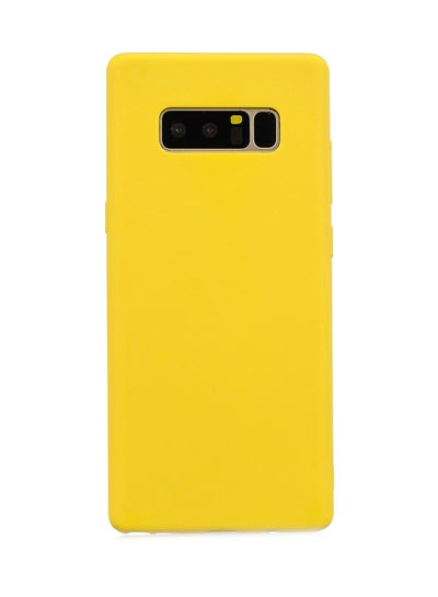 Buy Protective Case Cover For Samsung Galaxy Note 8 Yellow in UAE