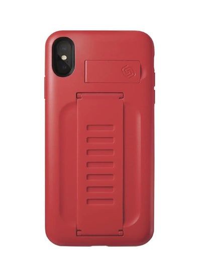 Buy Protective Case Cover For Apple iPhone XS Red in Saudi Arabia