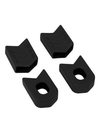 اشتري 4Pcs Crank Protective Sleeves Bicycle Crankset Protector في الامارات